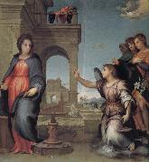 Andrea del Sarto Reported good news Spain oil painting artist